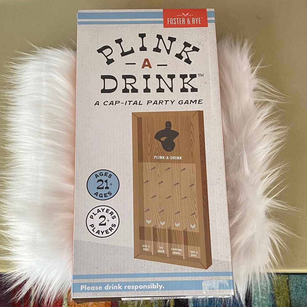 Plink-A-Drink Party Game - new in box
